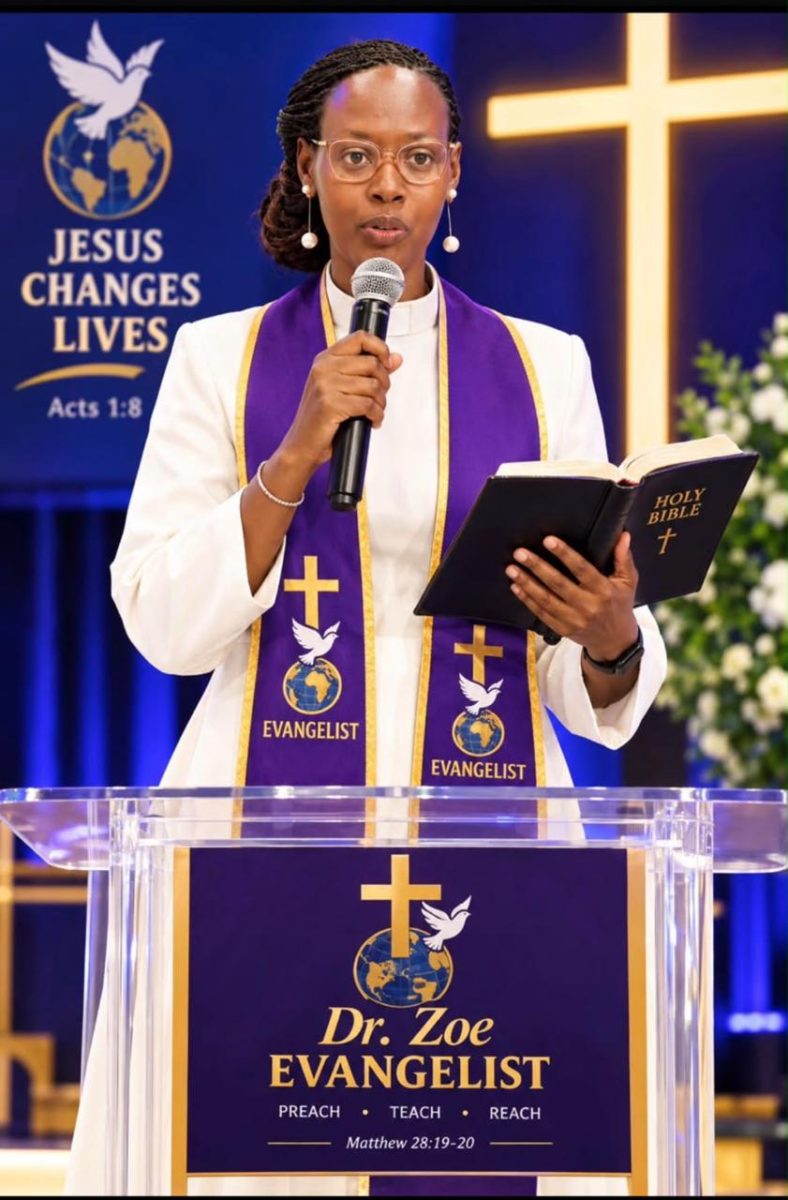 Zoe de Christ preaching